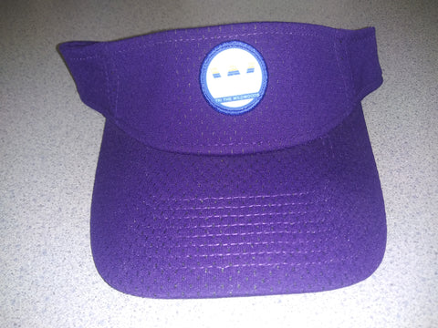 TRI the WILDWOODS Visor - Tech Velcro - Purple