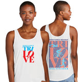 WPT Women's Relaxed Tank -White- 2026 Finisher