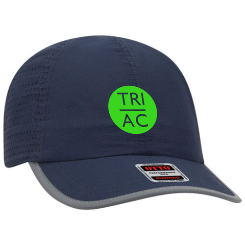 TRIAC Cap - Tech Reflective -Navy- Embroidered