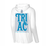 TRIAC Adult LS Tech UPF Sun Hoody -White- 2025 Names