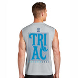 TRIAC Men's Muscle Tech Tank -Silver- 2025 Names