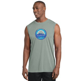 TRIAC Men's Muscle Tech Tank -Silver- 2026 Finisher