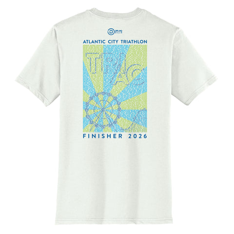 TRIAC Adult Fashion Tee -White Smoke- 2026 Finisher