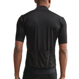 TRIAC Men's CRAFT Full Zip Jersey -Black- TRIAC