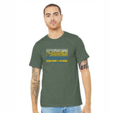 ETC Unisex Tee -Heather Military Green- Course