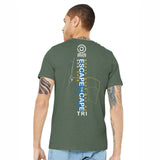 ETC Unisex Tee -Heather Military Green- Course