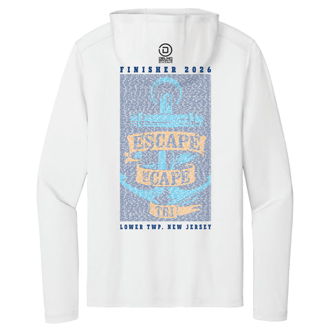 ETC Adult LS Tech Sun Hoody -White- 2026 Finisher