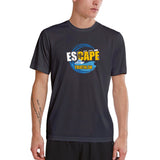 Escape The Cape Tri 2026 Course design. Sustainably-produced technical performance tee - 75% less water, 67% fewer chemicals, and 39% less energy used in production. Item ID depm617412m