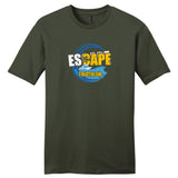 Escape The Cape Tri 2026 Course design. Stylish and comfortable tee, with unisex slimmer fit and shorter sleeves, in a 100% Ringspun combed cotton 4.3 oz/sq.yd. fabric. (Heathers up to 40% poly.) Item ID depm622613n