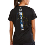 Escape The Cape Tri 2026 Course design. Sustainably-produced technical performance tee - 75% less water, 67% fewer chemicals, and 39% less energy used in production. Item ID depm631112w