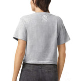 ETC Women's Boxy Midi Tee -Heather Grey- Sunrise
