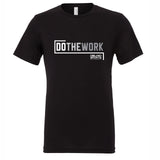 DelmoSports 'Do the Work' Women's SS Lifestyle Tee - Black