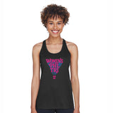 WPT Women's Tech Singlet -Black- Triangle