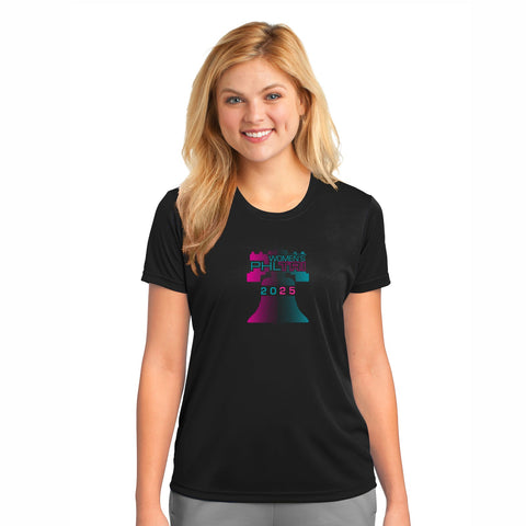 WPT Women's Tech UPF50 Tee -Black- 2025 In Training