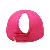 WPT Cap -Hot Pink Ponytail- Logo