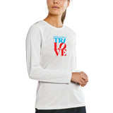 WPT Women's LS Tech CRAFT Tee -White- 2026 Finisher