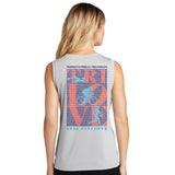 WPT Women's Tech V-Neck Tank -Silver- 2026 Finisher