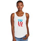 WPT Women's Relaxed Tank -White- 2026 Finisher