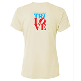 WPT Women's Tech Tee -Light Yellow- 2026 Finisher