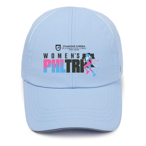 WPT Cap -Light Blue Ponytail- Logo