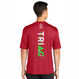 TRI AC 'Course' Men's SS Tech Tee -Red