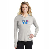 WPT LS Tech Hooded Tee -Silver- 2023 Names