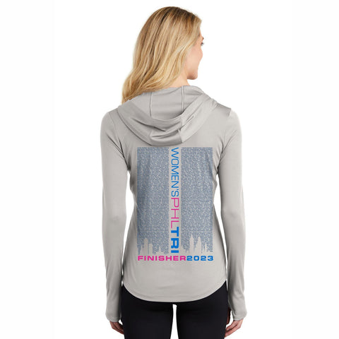 WPT LS Tech Hooded Tee -Silver- 2023 Names